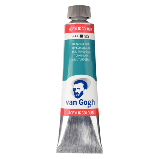 Van Gogh Acrylfarbe Türkisblau 522