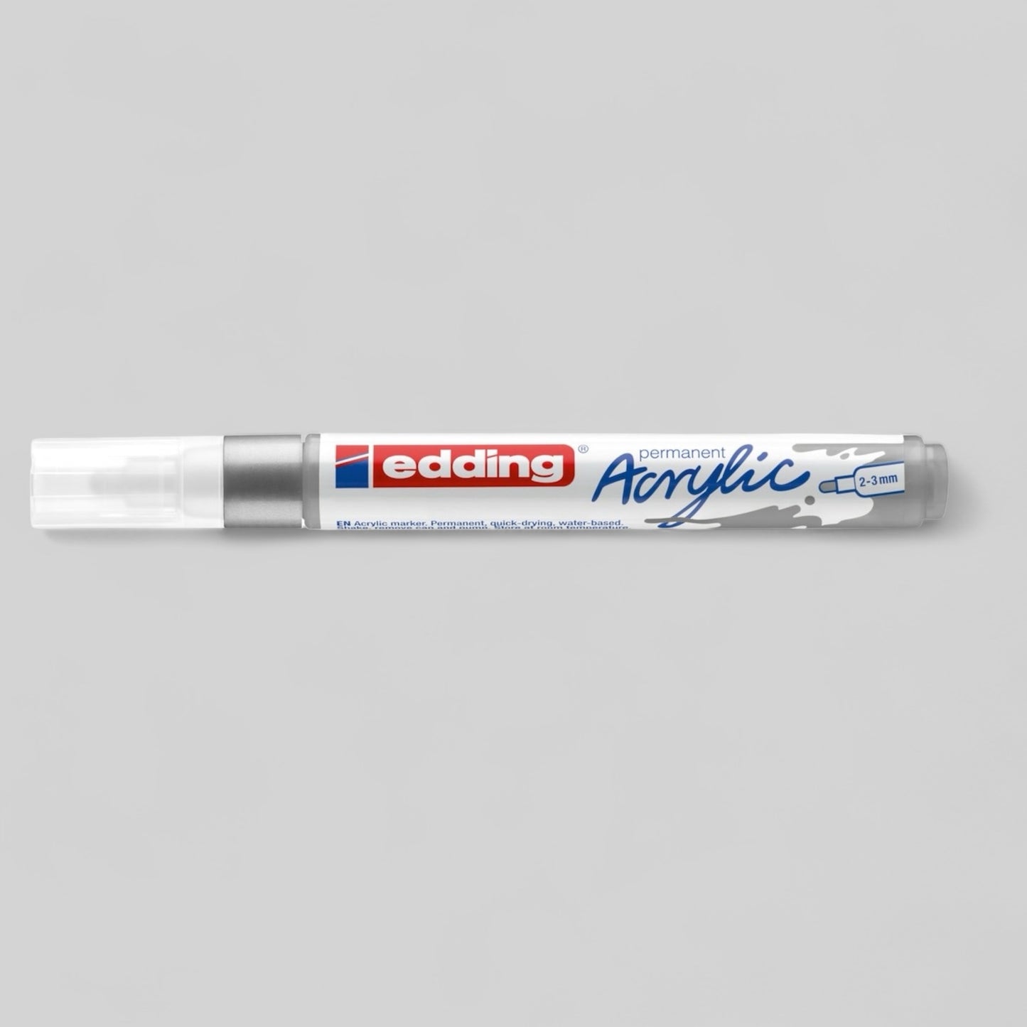 Edding 5100 Acrylmarker Silber 923 , Rundspitze 2-3 mm