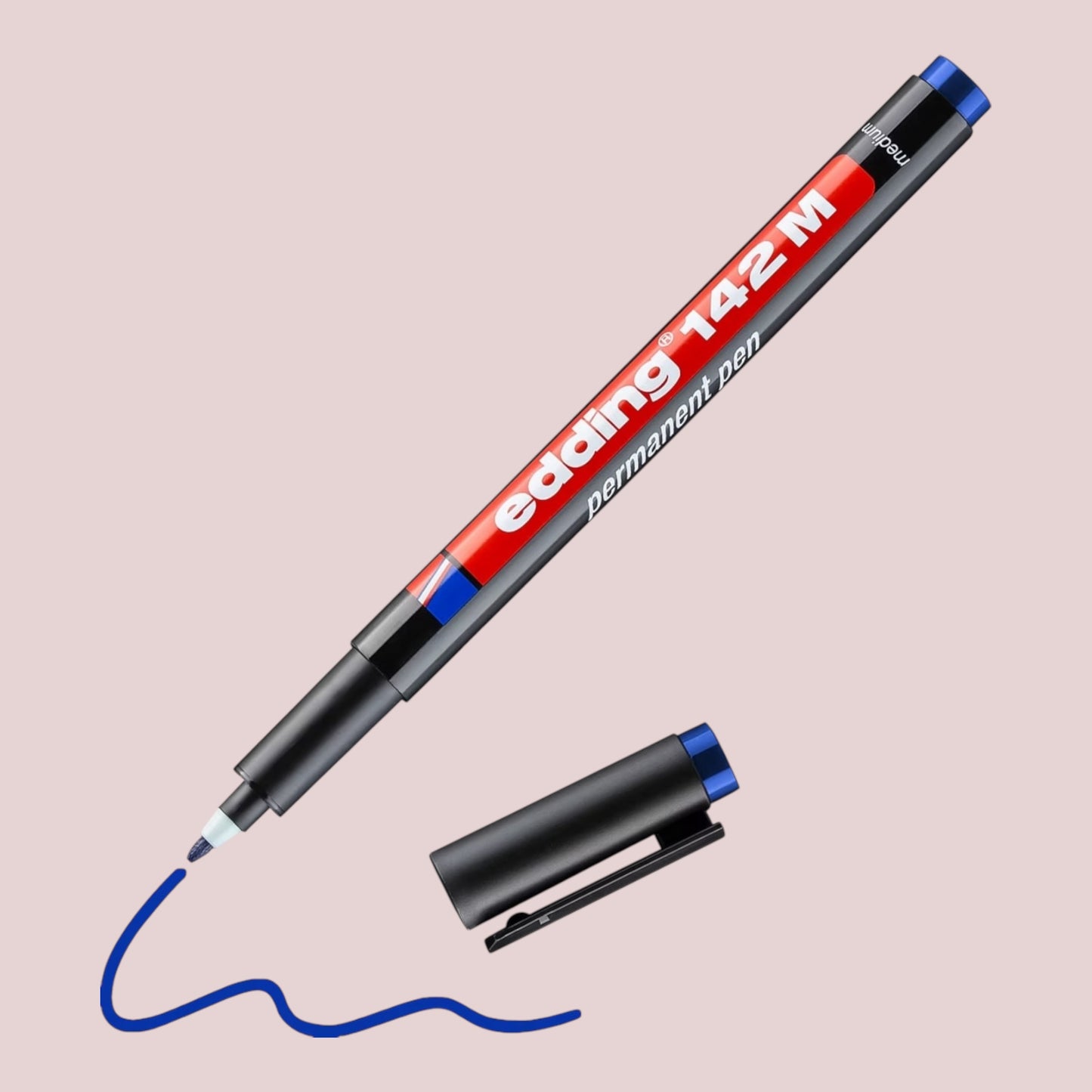 Edding 142 M – Permanentmarker Rot