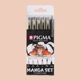 Sakura Pigma Micron Manga Set