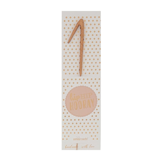 Wundercandle Wunderkerze „Hip Hip Hooray“, 1