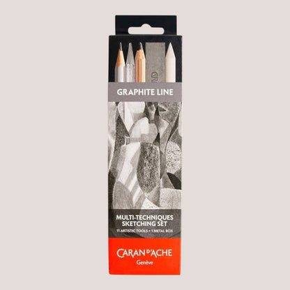 Caran d’Ache Graphite Line – Multi-Technique Sketching Set