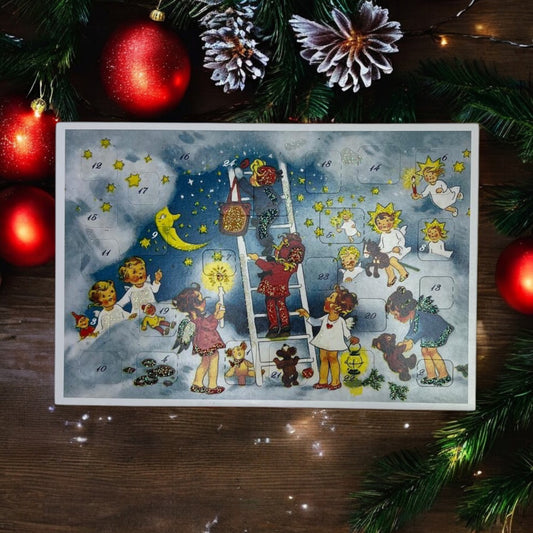 Postkarte Adventskalender