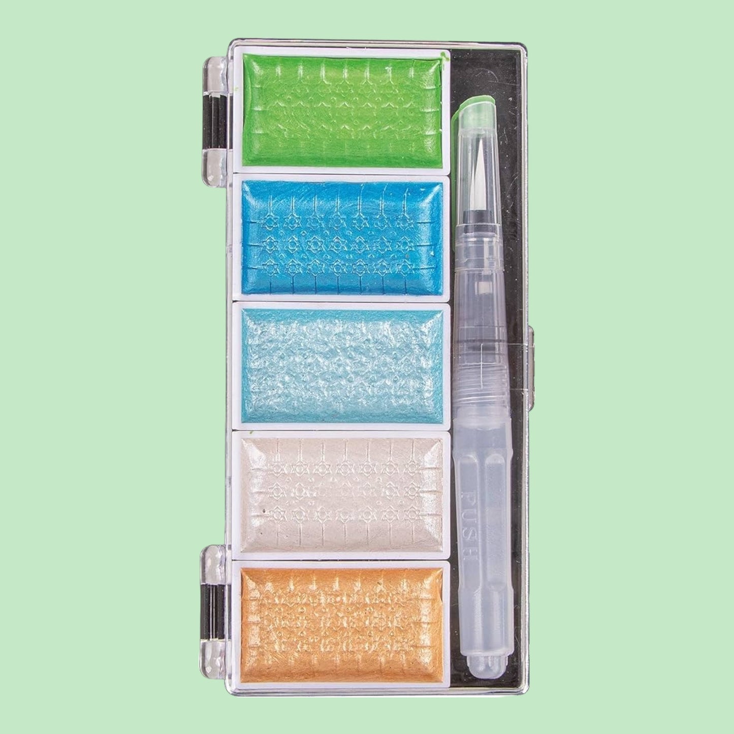 Rayher watercolor set of 5 metallic