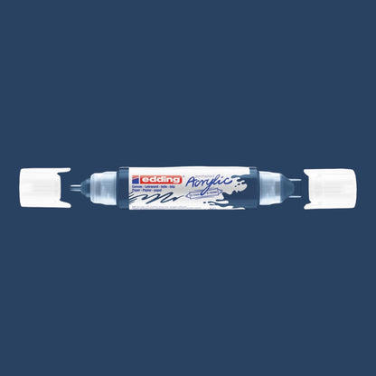 Edding 5400 Acryl 3D Double Liner elegant night blue, tube tip 2-3 mm. 5-10 mm