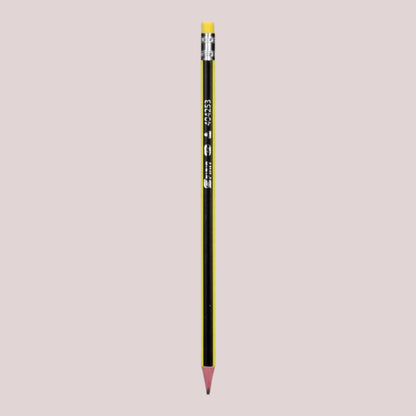 Bleistift mit Radiergummi ''Neon Triangle''