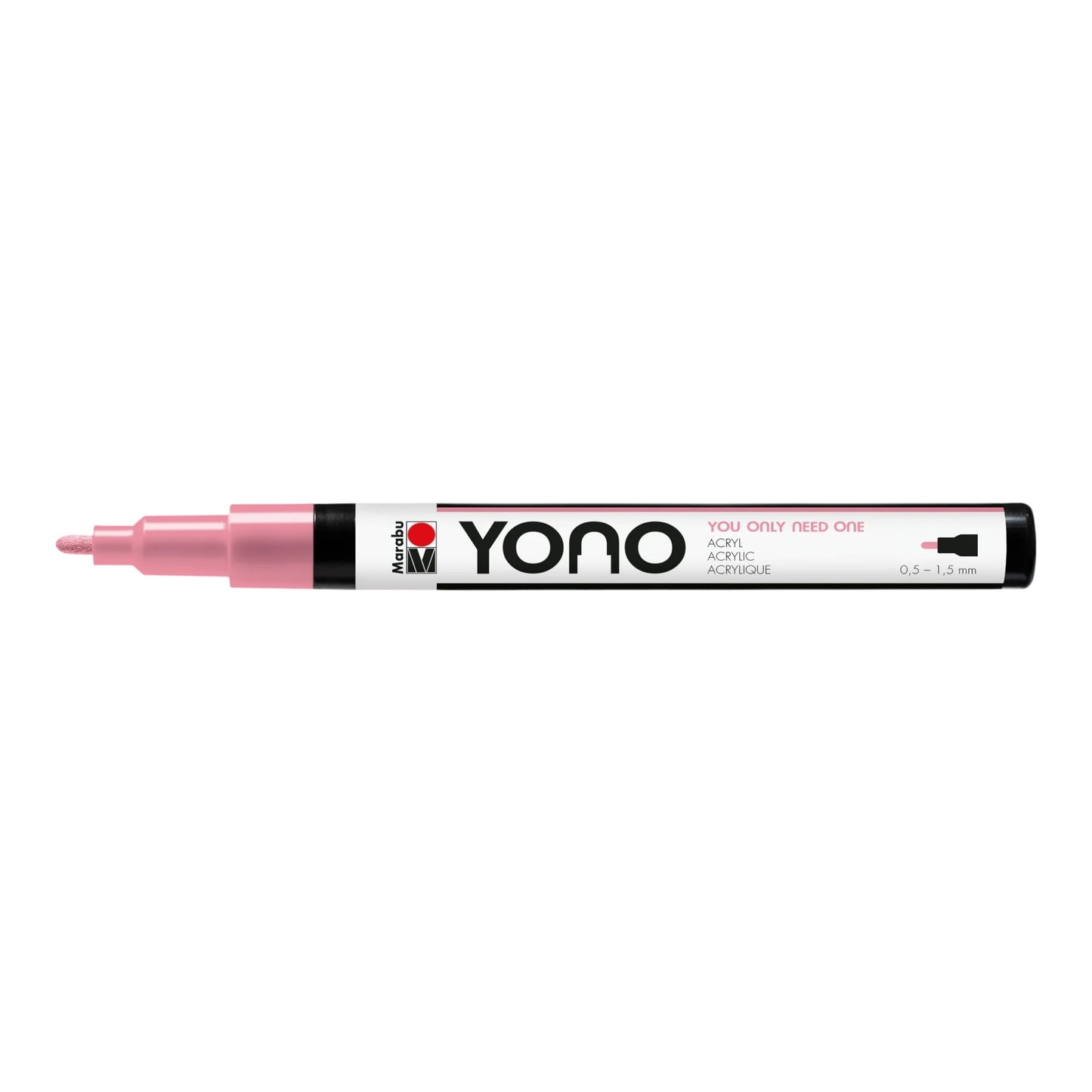 Acrylmarker YONO 0.5 - 1.5 mm Rosa