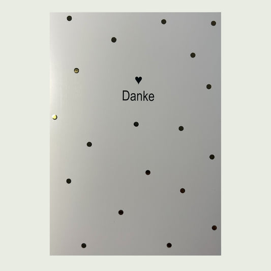 Postkarte  „Danke“