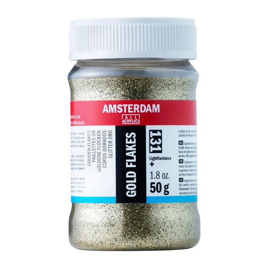 Amsterdam Glitzerflocken Gold 131