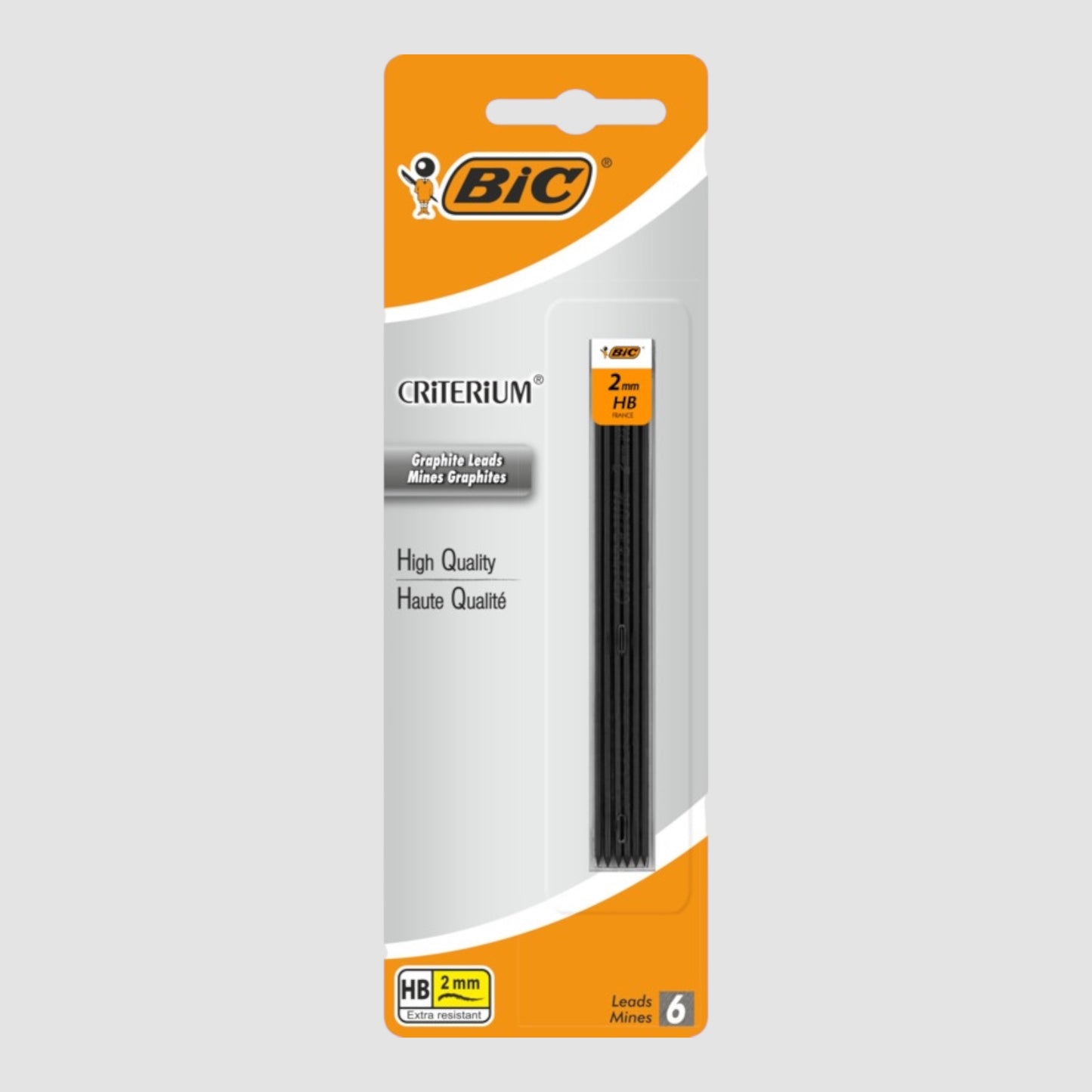 Bic Criterium Gelmine in Grau 2 mm