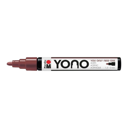 Acrylmarker YONO 1.5 - 3 mm Braun