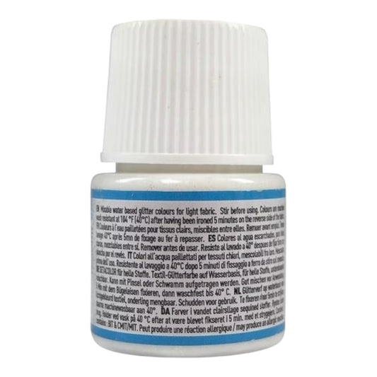 Pébéo Setacolor Glitter Textilfarbe – Diamond 204 , 45 ml