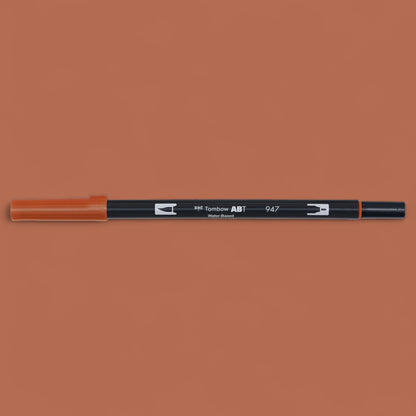 Tombow ABT Dual Brush Pen 947 burnt sienna 