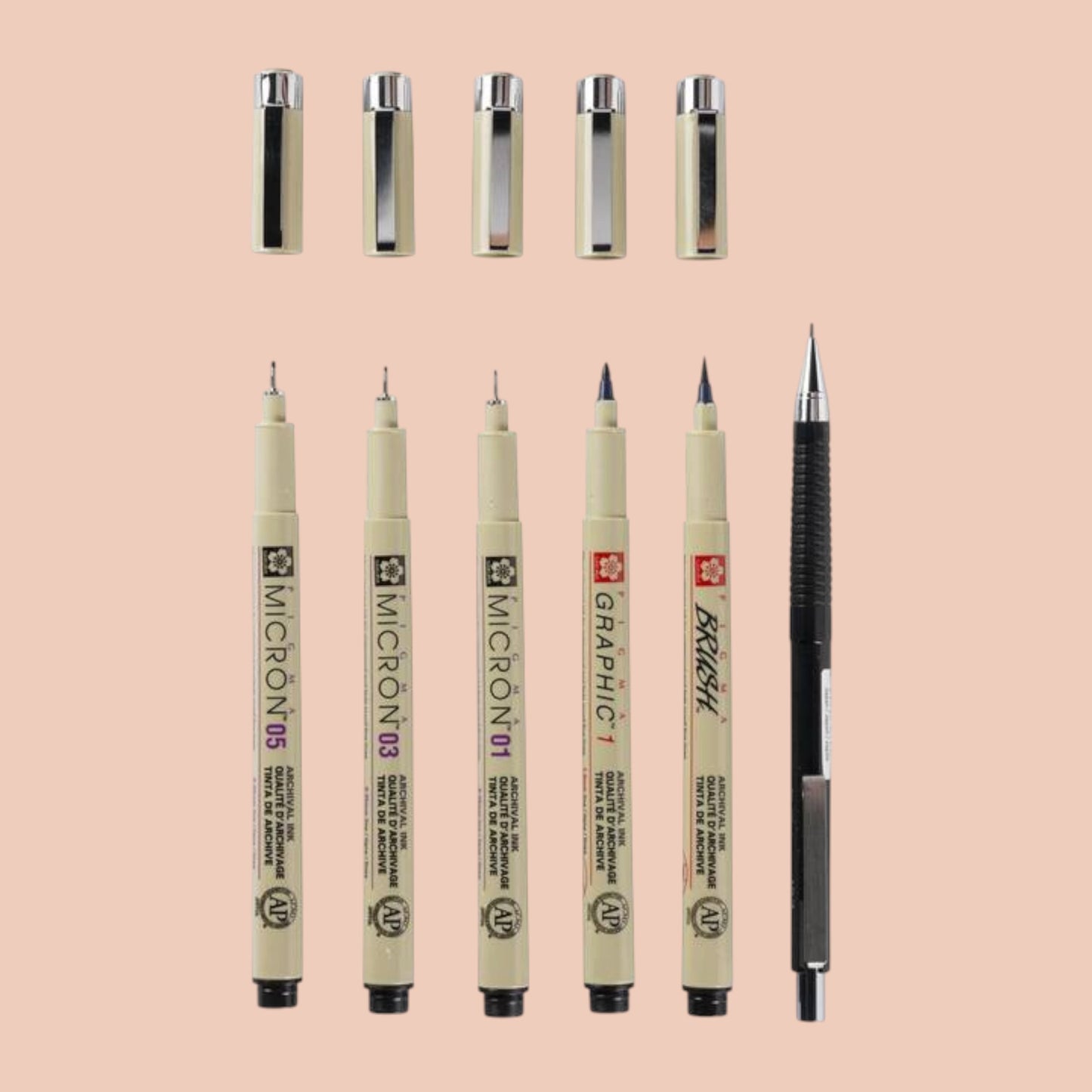 Sakura Pigma Micron Manga Set