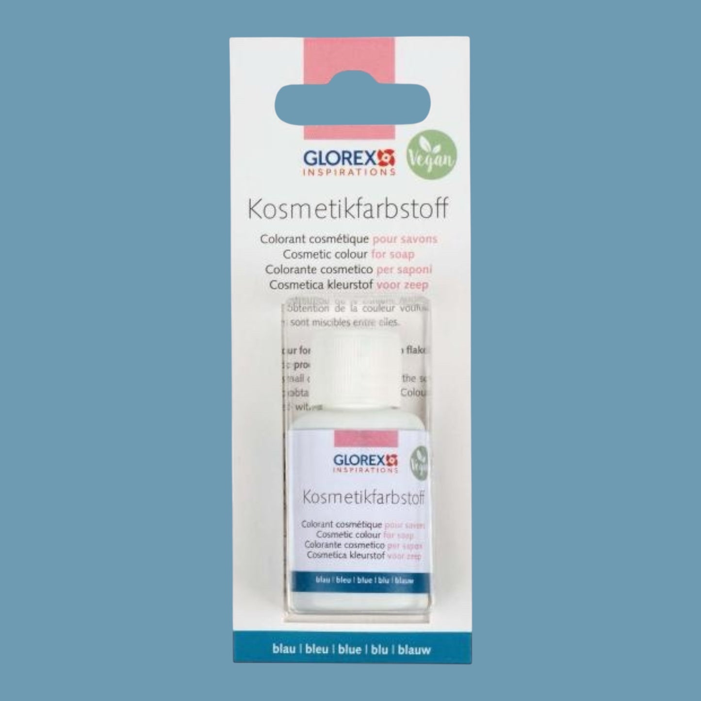 Glorex Kosmetikfarbstoff Blau 20 ml