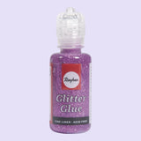 Rayher Glitter-Glue Metallic – 20 ml, Hot Pink