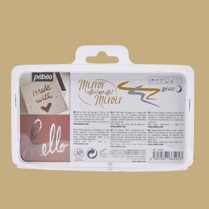 Pébéo Gedeo Mirror Effect Kit – Effekt Spiegel