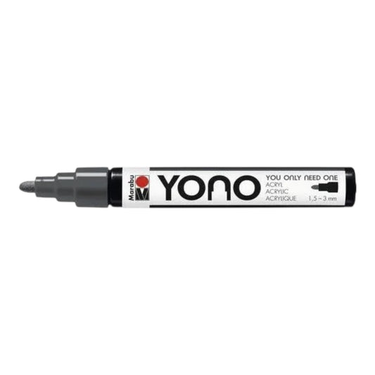 YONO Acrylmarker – Dunkelgrau (1.5–3 mm)