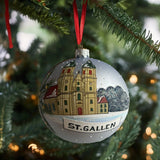 Weihnachtskugeln St. Gallen Hellblau