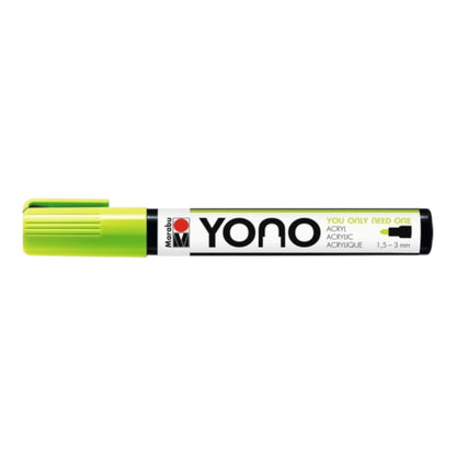 YONO Acrylmarker – Gelbgrün (Lime) (1.5–3 mm)