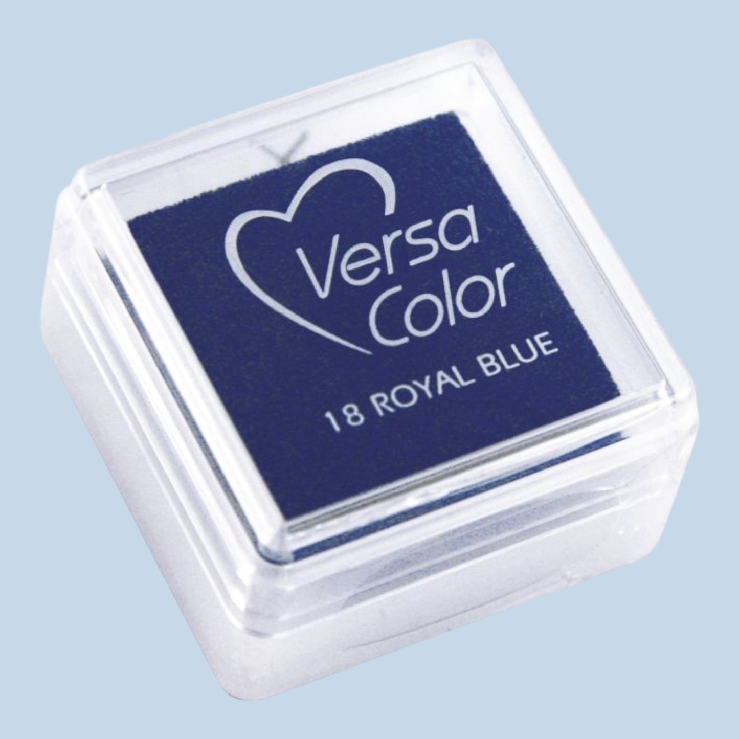 Rayher Stempelkissen Versacolor, 18 Royalblau Stempelfläche 2,5x2,5 cm