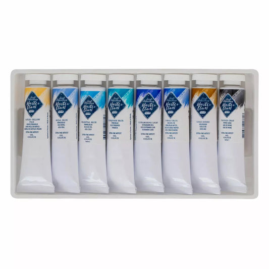 White Nights Saint Petersburg Master-class Oil Paints Set of 8 - 18 ml Seascape Set