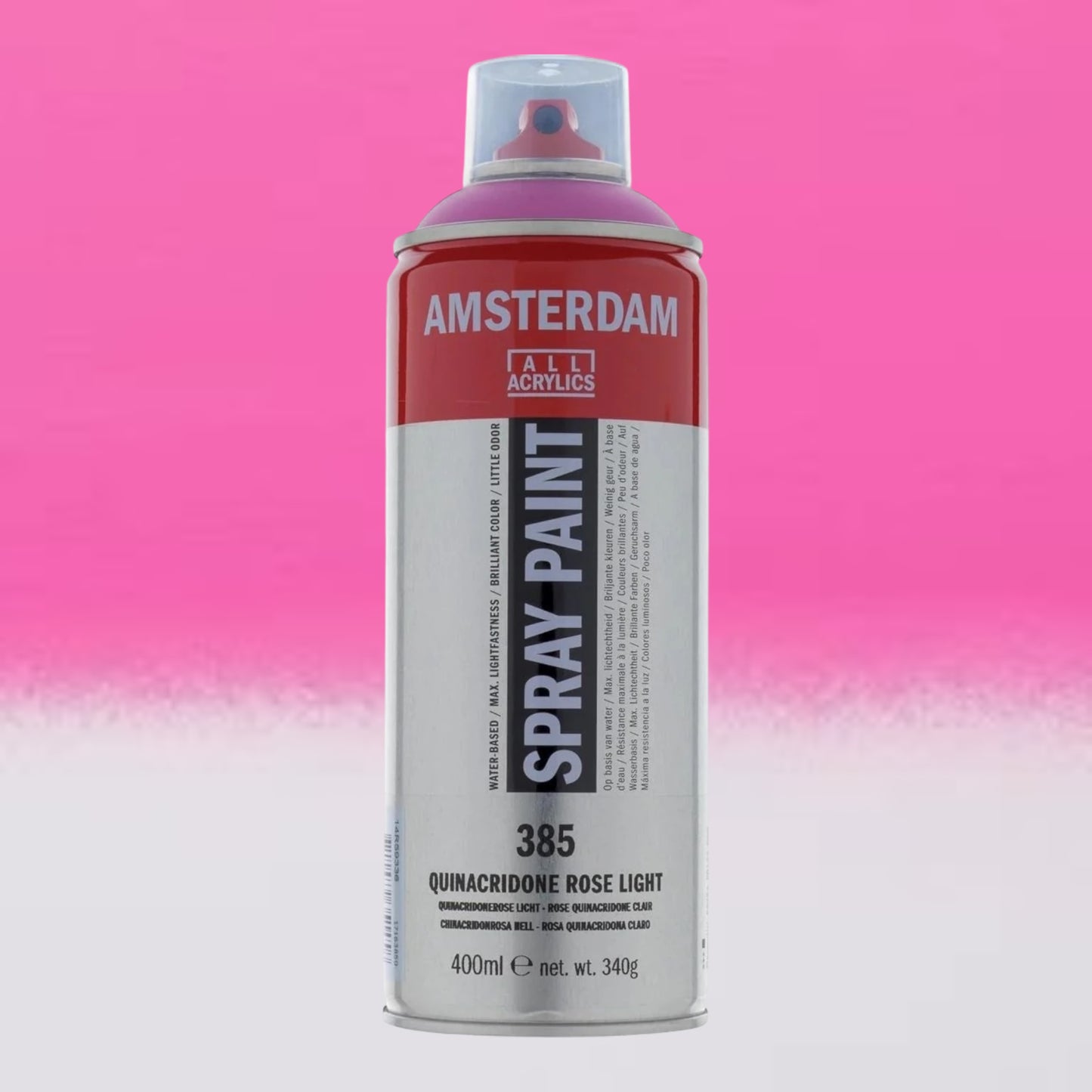Amsterdam  Spray Paint Chinacridonrosa Hell 385