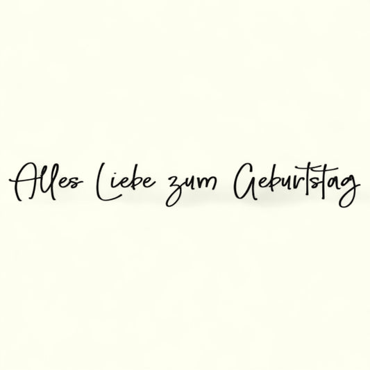Rayher Holzstempel  „Alles Liebe zum Geburtstag“ – 10 × 2 × 2,5 cm
