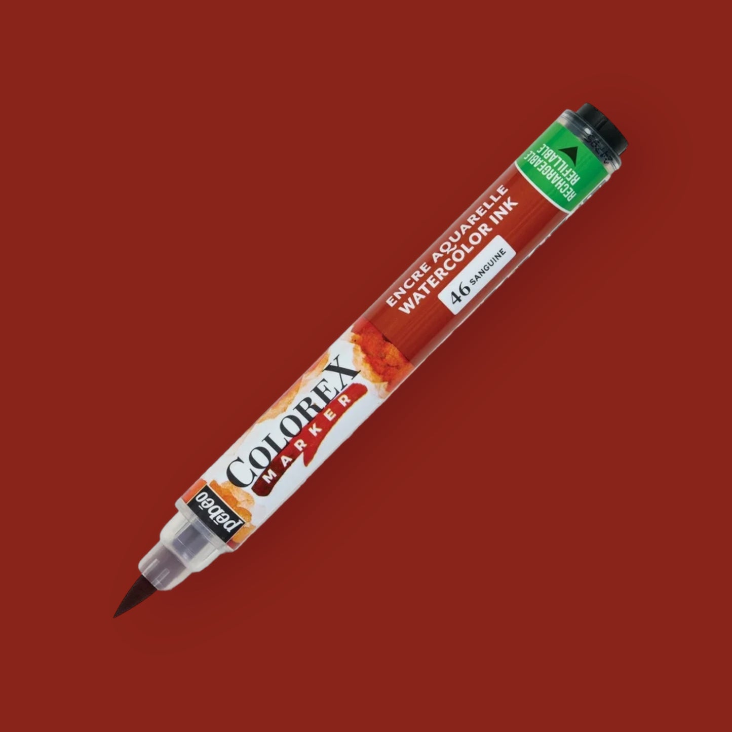 Pébéo Colorex Aquarelltusche Marker Blutorange 46