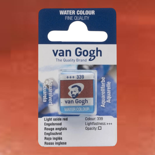 Van Gogh Aquarellfarbe Näpfchen Englischrot 339