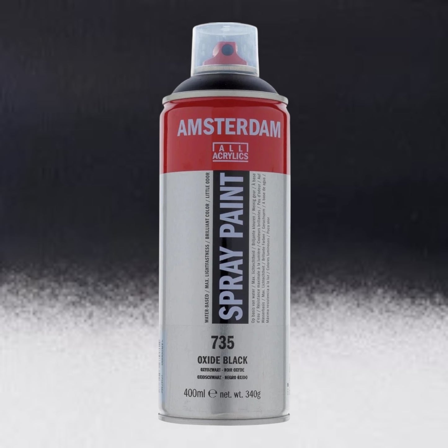 Amsterdam  Spray Paint Oxidschwarz 735