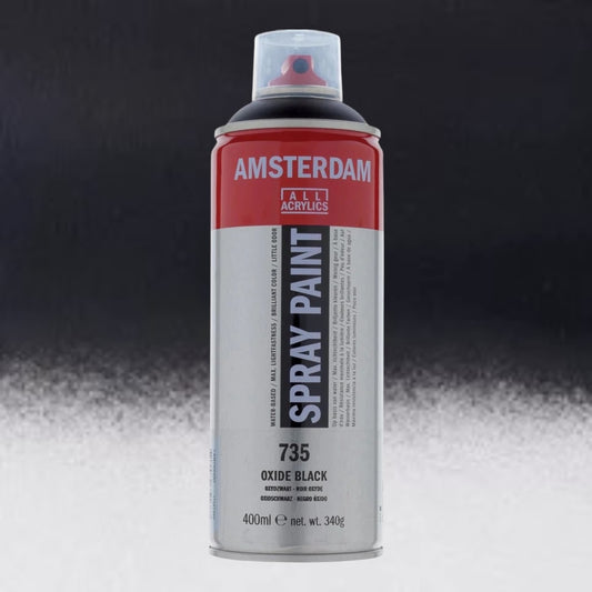Amsterdam  Spray Paint Oxidschwarz 735