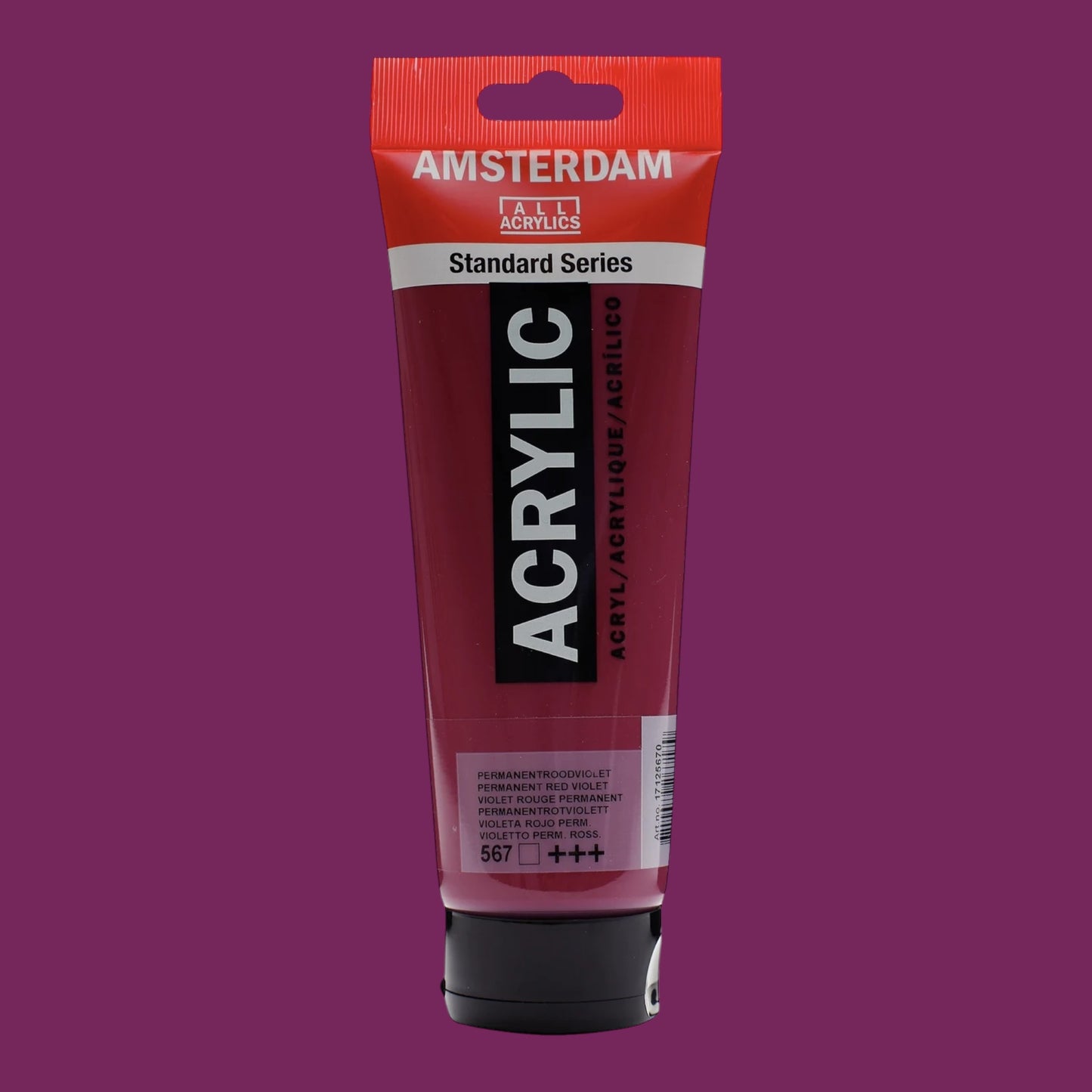 Amsterdam Standard Series Acrylfarbe - Permanentrotviolett 567