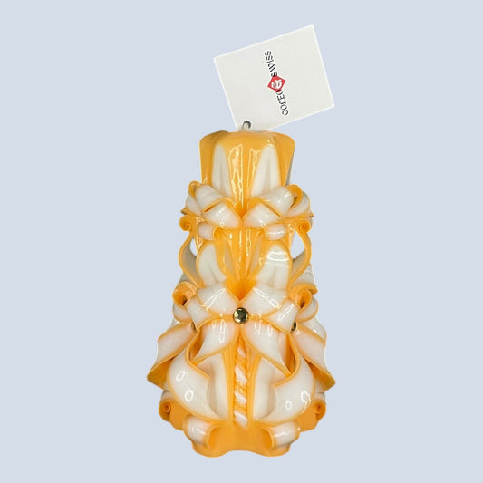 Geschnitzte Kerze Mittel