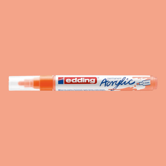 Edding 5100 Acrylmarker Neonorange 066 , Rundspitze 2-3 mm