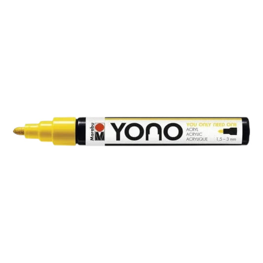 YONO Acrylmarker – Gelb (1.5–3 mm)