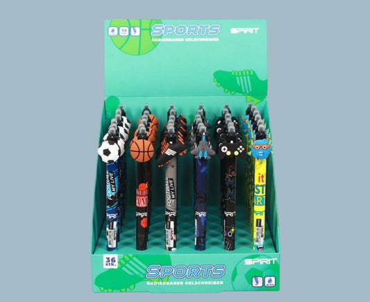 Radierbarer Gelschreiber Sports