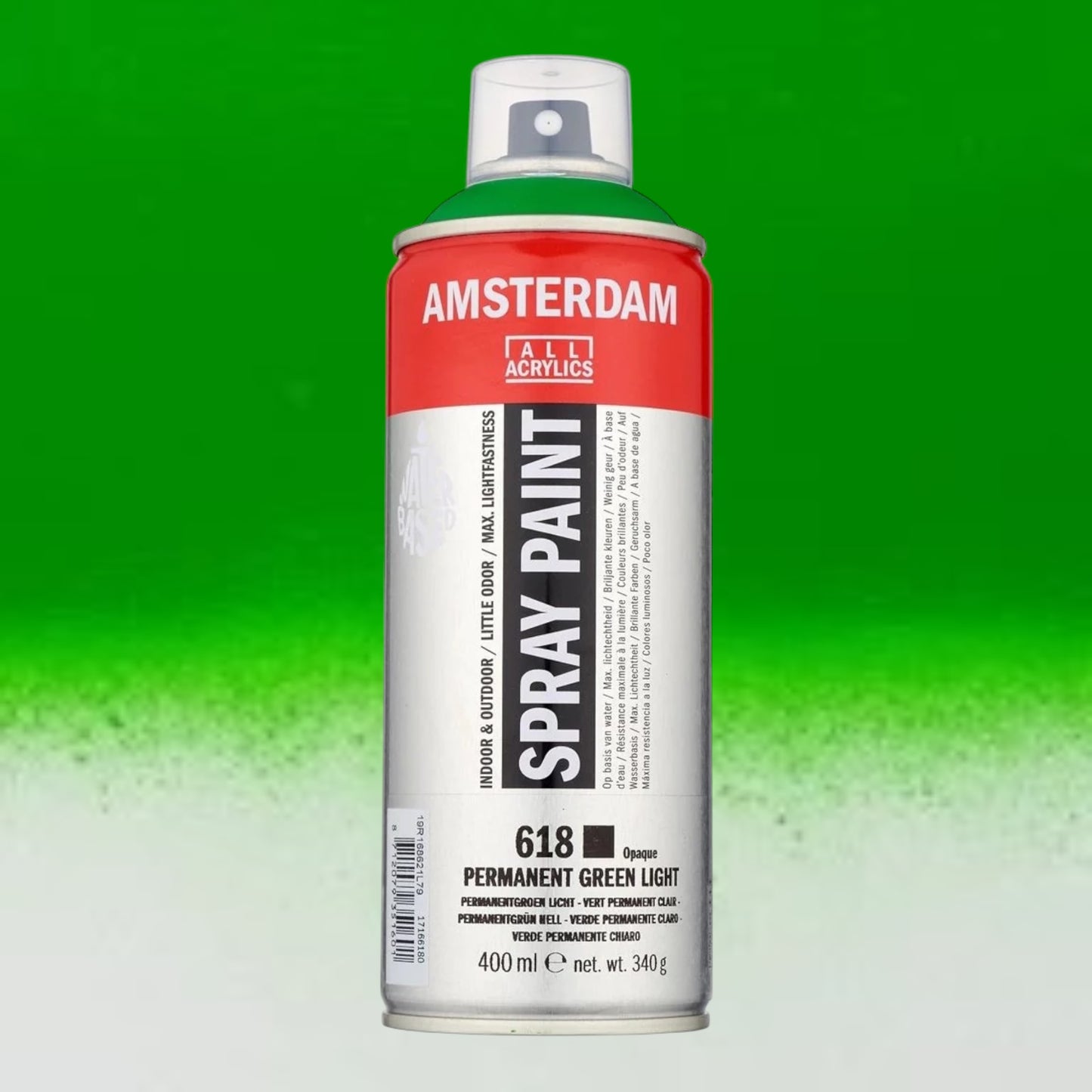 Amsterdam  Spray Paint Permanentgrün Hell 618