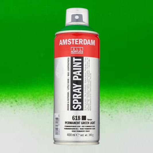 Amsterdam  Spray Paint Permanentgrün Hell 618