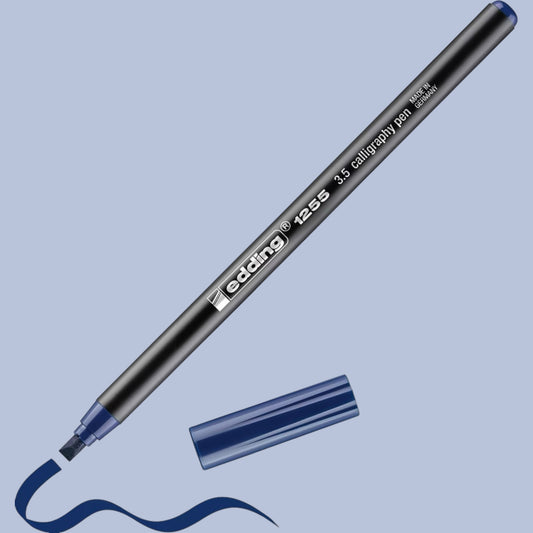 Edding 1255 Kalligraphiestift – 3,5  mm, Blau