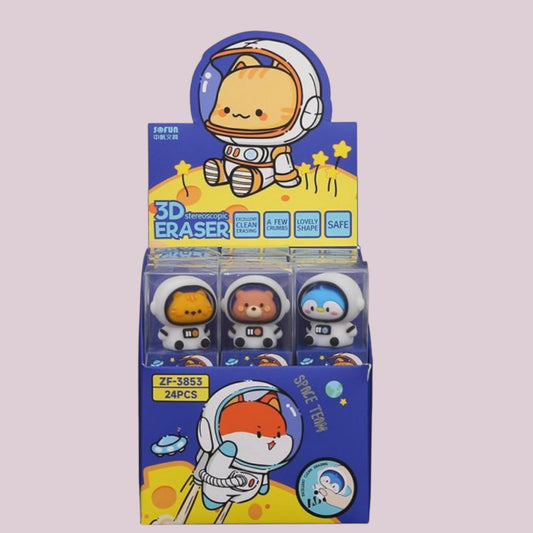 Radiergummi "Space" 3D