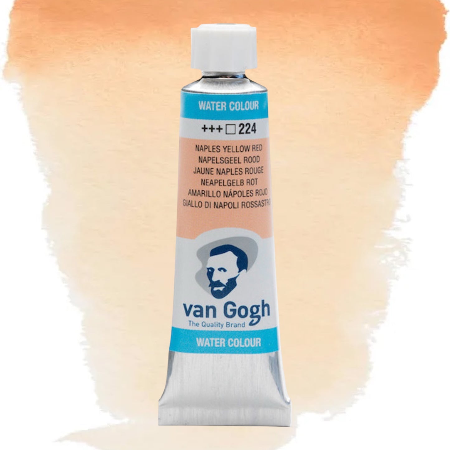 Van Gogh Aquarellfarbe Tube Neapelgelb Rot 224