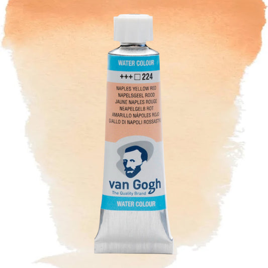 Van Gogh Aquarellfarbe Tube Neapelgelb Rot 224