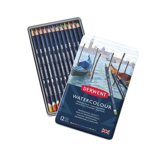 Derwent Watercolor watercolor pencils set 12 pieces