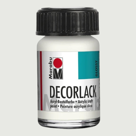 Marabu Decorlack Acryl Glanz Weiss 070