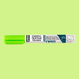Pébéo Setacolor Stoffmarker 7A – Neongrün, für helle Stoffe