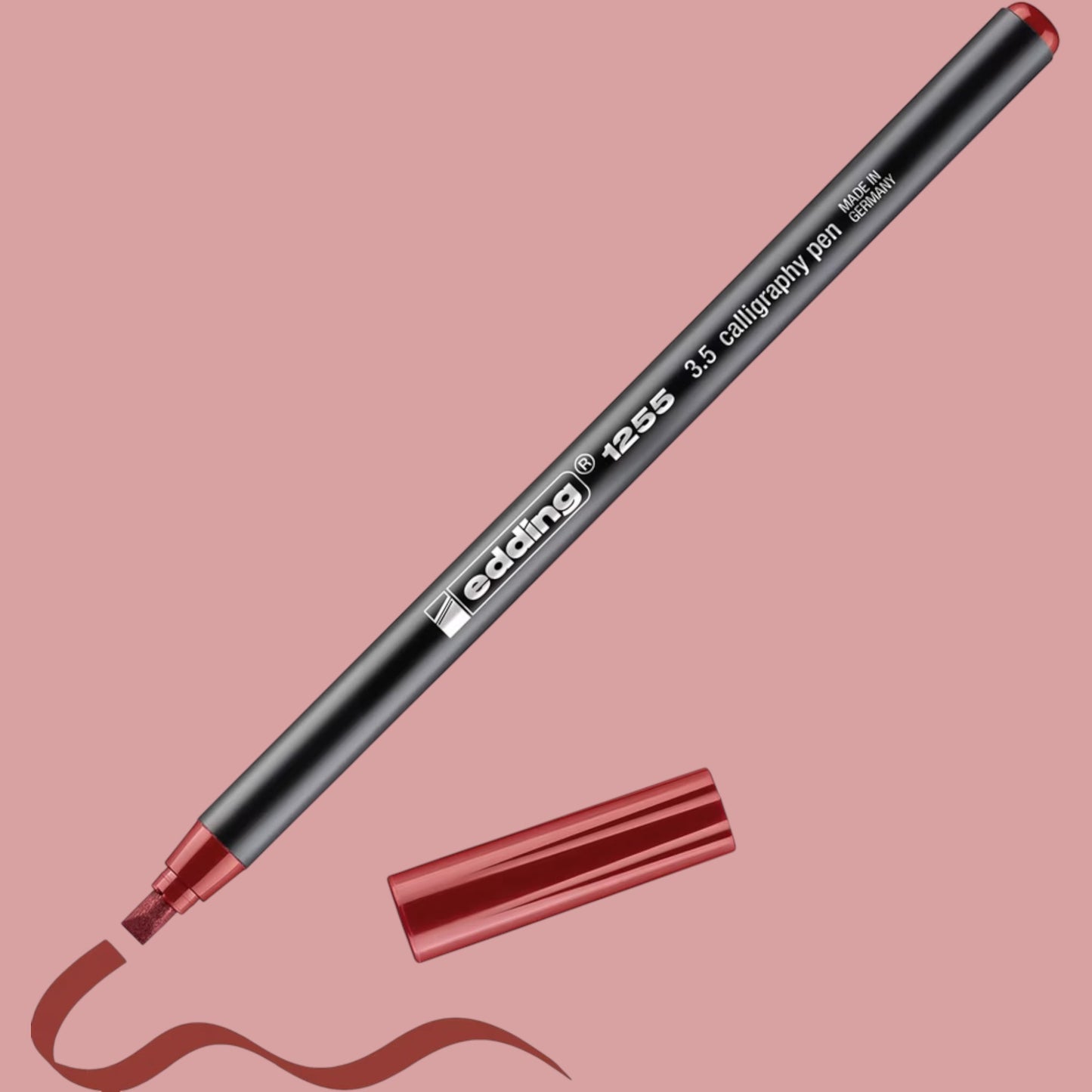 Edding 1255 Kalligraphiestift – 3,5 mm, Rot