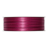 Satinband doppelseitig 3 mm x 50 m , Himbeer