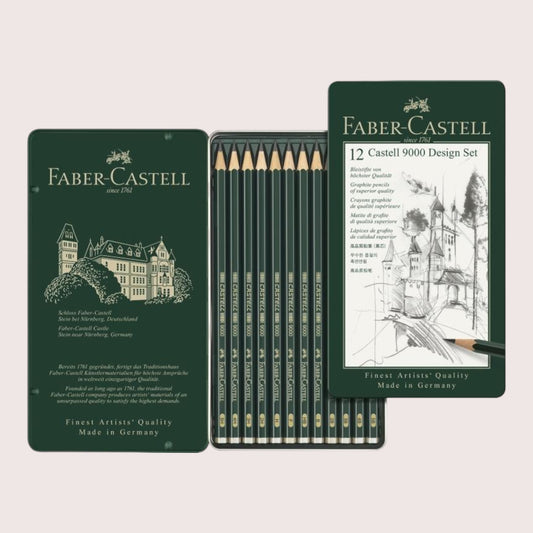 Faber-Castell Castell 9000 Design-Set – 12-teilig