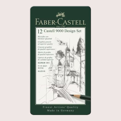 Faber-Castell Castell 9000 Design-Set – 12-teilig